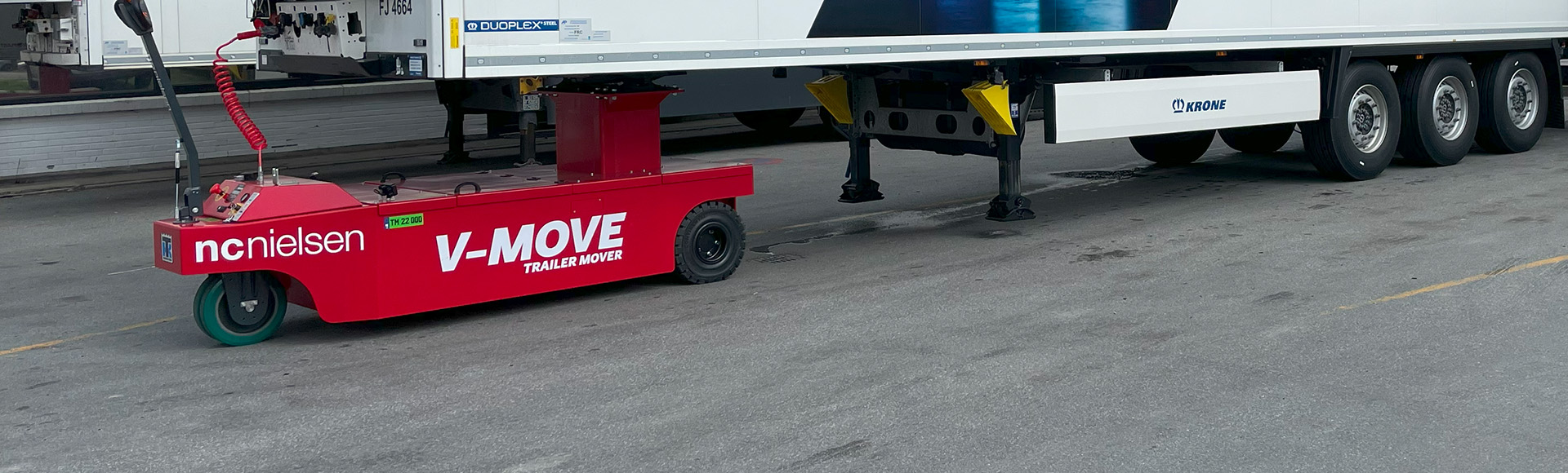 N.C. Nielsen forhandler nu V-MOVE trailerflyttere